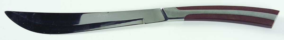ELD2-BROWN (STAINLESS) Large Stainless Blade Roast Carving Knife by Eldan-1