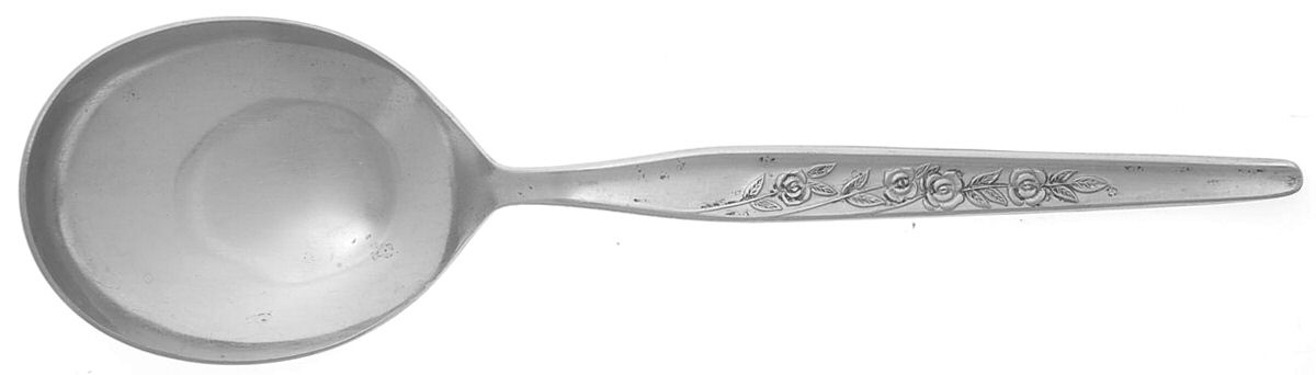 ELD5 (STAINLESS) Solid Smooth Casserole Spoon by Eldan-1