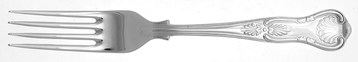 Kings (Silverplate) Fork by Elkington-1