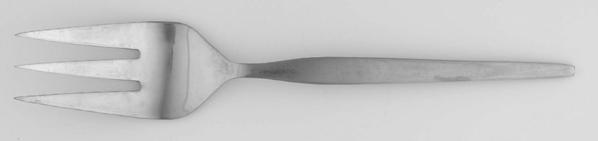 Prince (Stainless) Medium Solid Cold Meat Serving Fork by Epic Silver-1