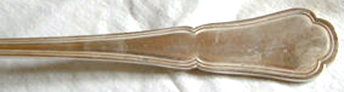Contours (Silverplate) Fork by Ercuis-1
