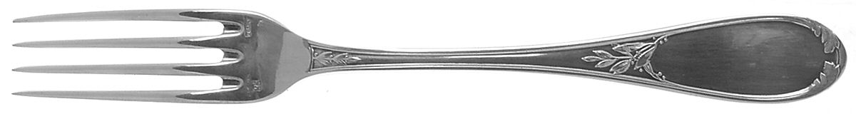 Lauriers (Silverplate) Dessert Fork by Ercuis-1