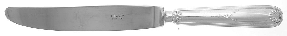 Maintenon (Silverplate) Modern Hollow Knife by Ercuis-1