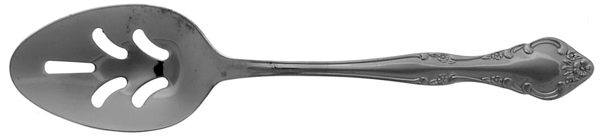 Cascade (Stainless) Pierced Tablespoon (Serving Spoon) by Estia-1