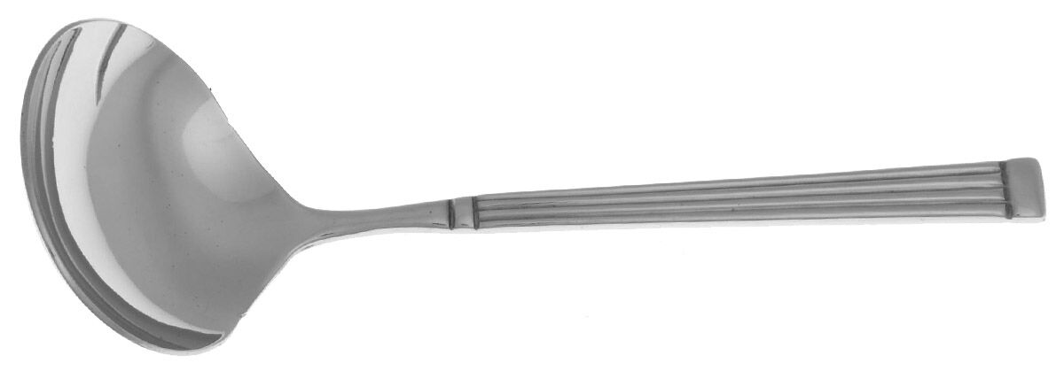 Olympia (Stainless) Solid Gravy Ladle by Estia-1