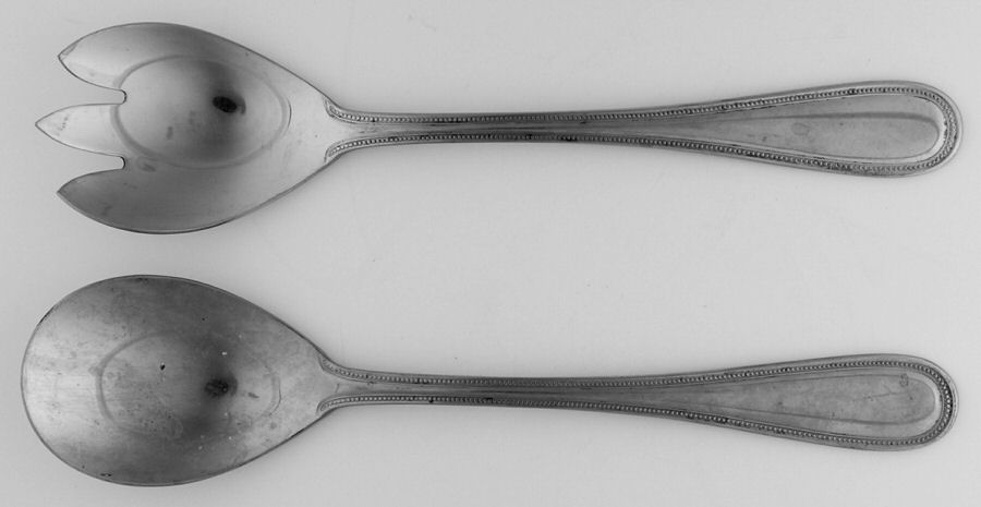 Pearl (Stainless) (2 Pc) Solid Salad Set by Estia-1