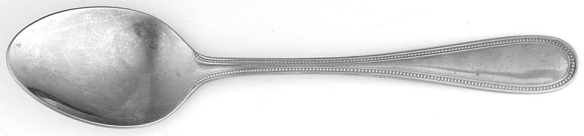 Pearl (Stainless) Place/Oval Soup Spoon by Estia-1
