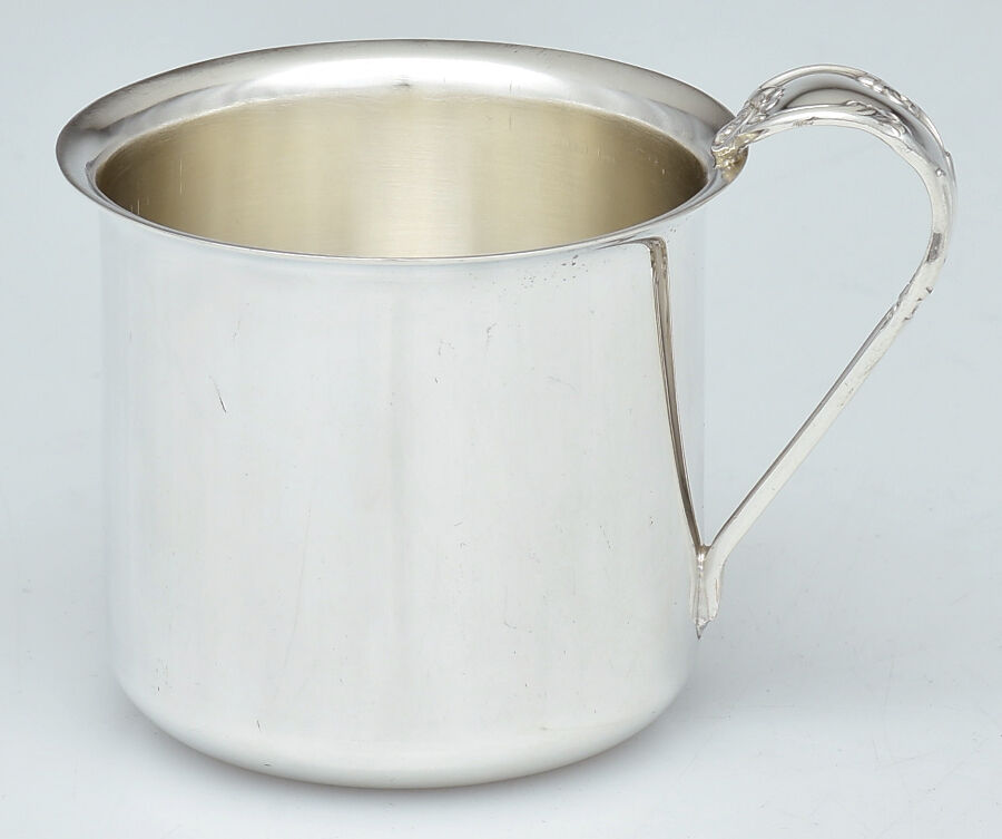 American Classic (Sterling, 1944) Baby Cup with Plated Cup and Sterling Handle HC by Easterling-1