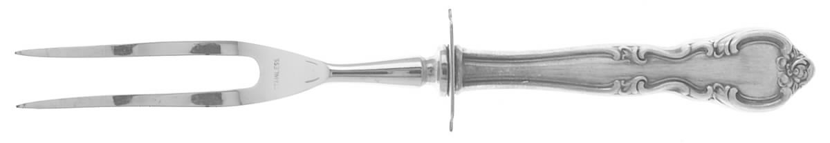 American Classic (Sterling, 1944) Small Steak Carving Fork with Stainless Prongs by Easterling-1
