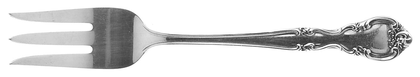 American Classic (Sterling, 1944) Small Solid Cold Meat Serving Fork by Easterling-1
