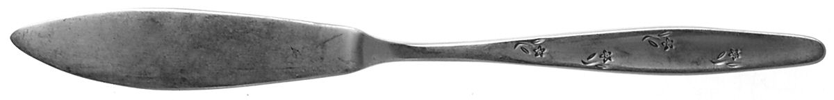 Floret (Stainless) Flat Handle Master Butter Knife by Easterling-1