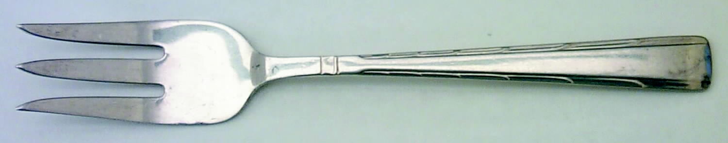 Horizon (Sterling, 1944) Small Solid Cold Meat Serving Fork by Easterling-1