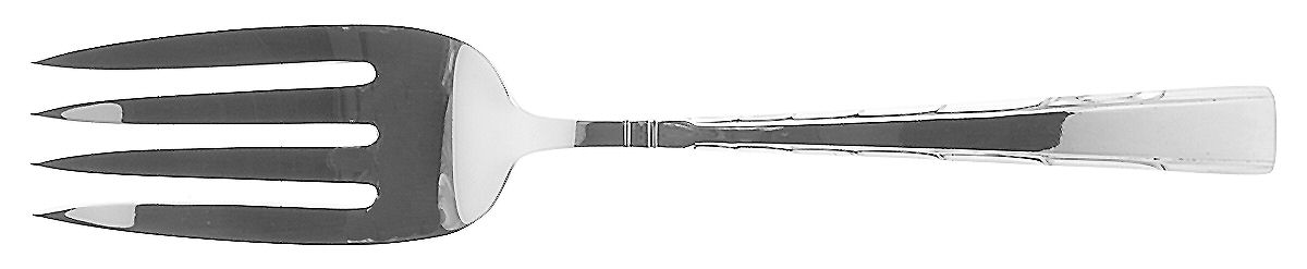 Horizon (Sterling, 1944) Medium Solid Cold Meat Serving Fork by Easterling-1