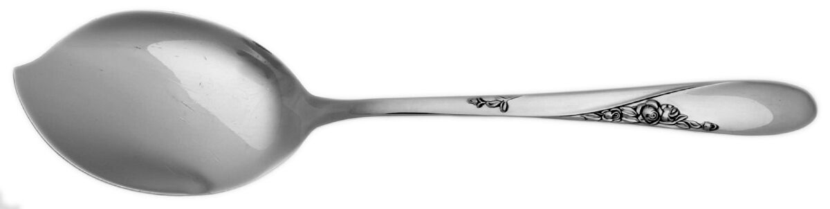 Rose Spray (Sterling, 1955) Large Solid Jelly Server by Easterling-1