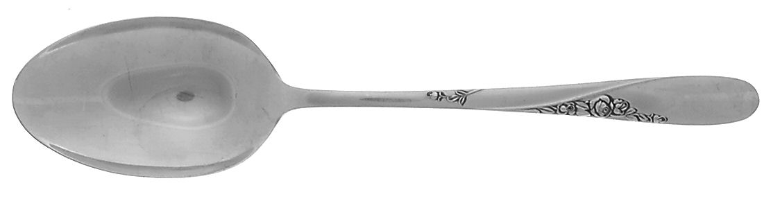 Rose Spray (Sterling, 1955) Dessert/Oval Soup Spoon by Easterling-1