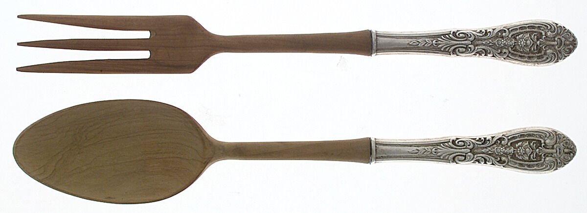Southern Grandeur Wooden Bowl 2-Piece Salad Set by Easterling-1