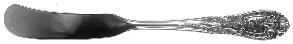 Southern Grandeur Flat Handle Butter Spreader by Easterling-1