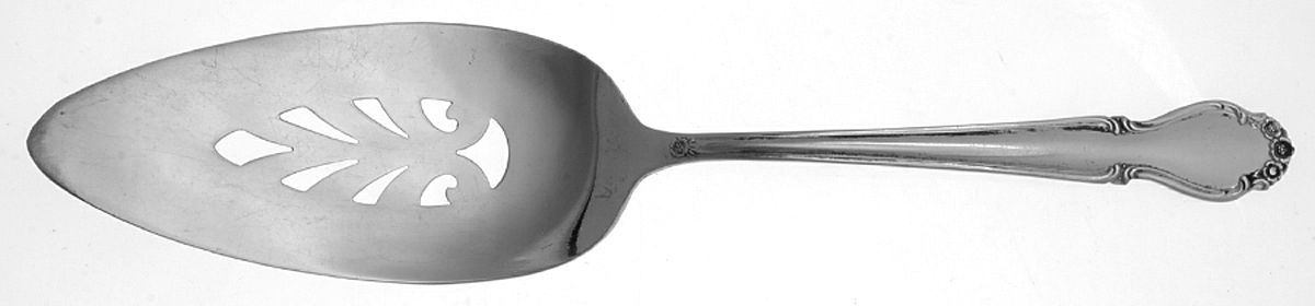 Wedding Day (Stainless) Pierced All Stainless Pie Server by Estate-1