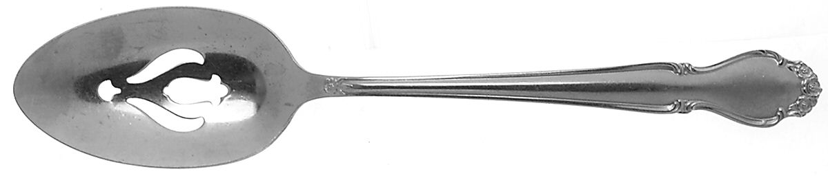 Wedding Day (Stainless) Pierced Tablespoon (Serving Spoon) by Estate-1