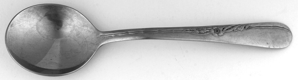 EVS17 (STAINLESS) Round Bowl Soup Spoon (Gumbo) by Everbrite Stainless-1