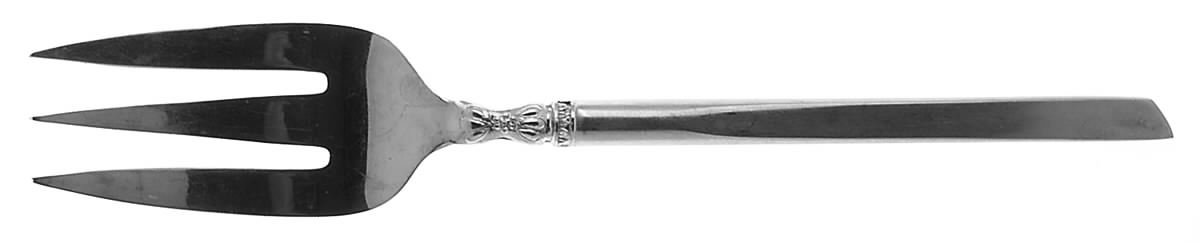 Perfection (Stainless) Medium Solid Cold Meat Serving Fork by Everbrite Stainless-1