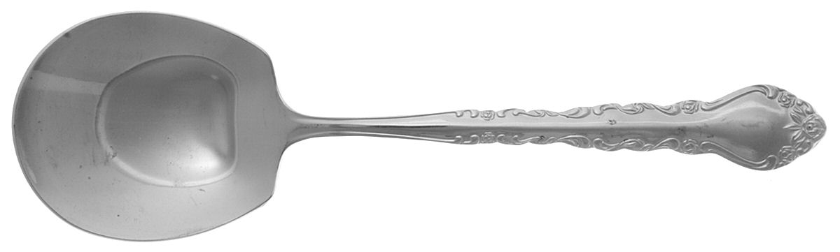 EXF10 (Stainless) Solid Smooth Casserole Spoon by Excel-1