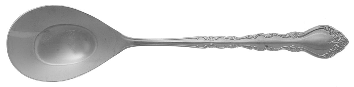 EXF10 (Stainless) Solid Salad Serving Spoon by Excel-1