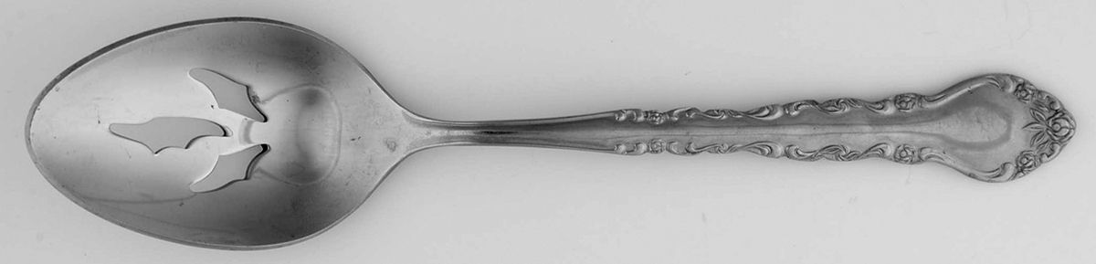 EXF10 (Stainless) Pierced Tablespoon (Serving Spoon) by Excel-1