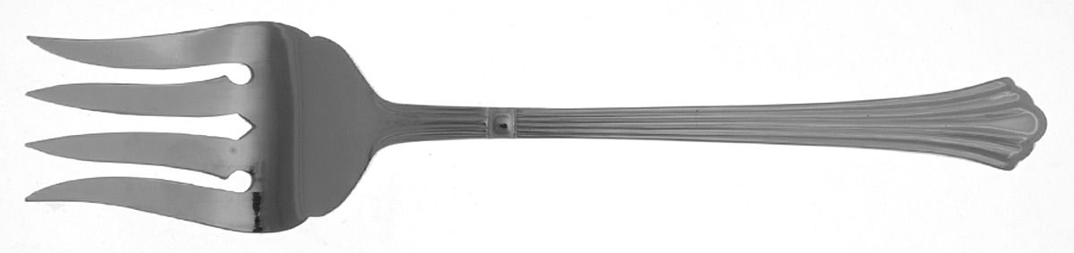 EXF5 (STAINLESS) Solid Serving Fork by Excel-1