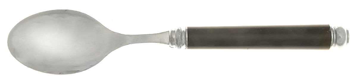 Arcadia-Black (Stainless) Teaspoon by EME Flatware-1