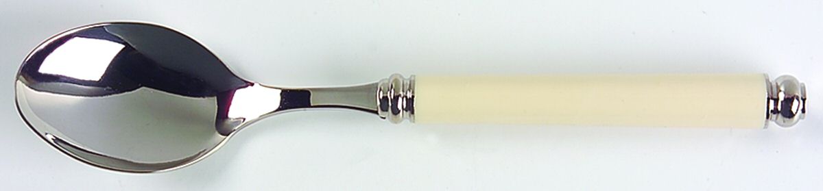 Arcadia-Ivory (Stainless) Place/Oval Soup Spoon by EME Flatware-1