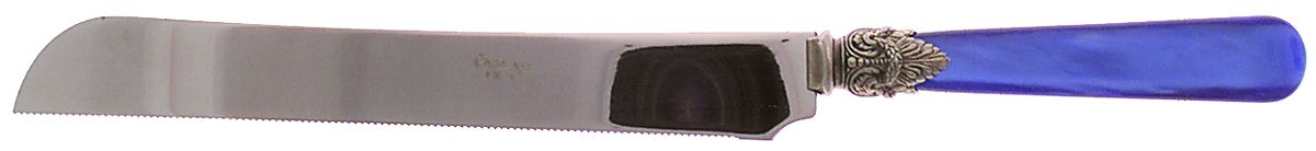 Napoleon-Pearl Blue (Stainless) Cake Slicer with Stainless Blade by EME Flatware-1