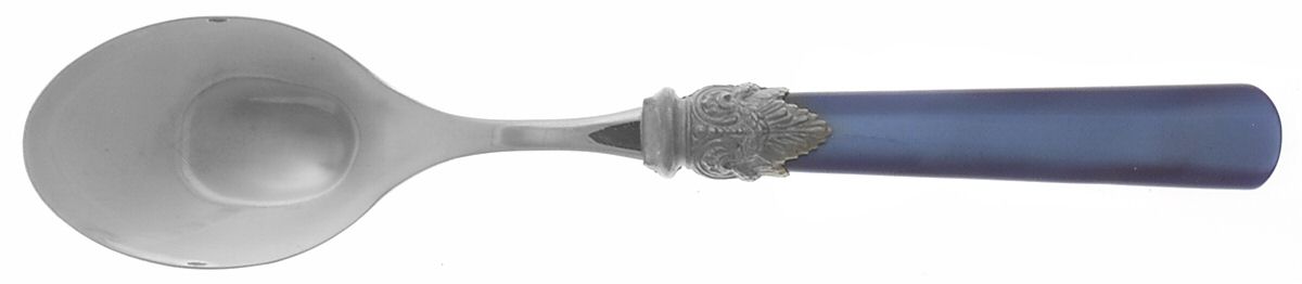 Napoleon-Pearl Blue (Stainless) Teaspoon by EME Flatware-1