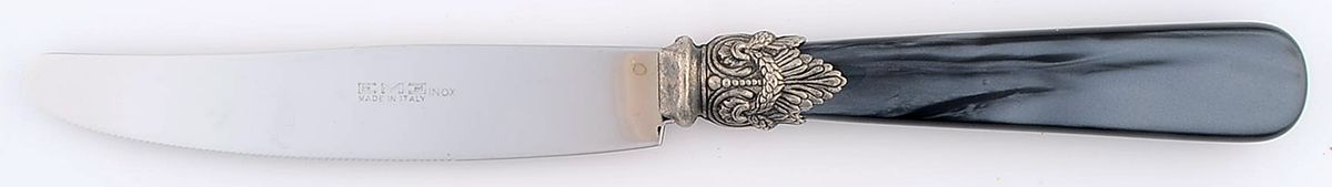 Napoleon-Pearl Black (Stainless) New French Hollow Knife by EME Flatware-1