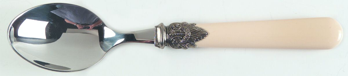 Napoleon-Ivory (Stainless) Oval Place Soup Spoon by EME Flatware-1