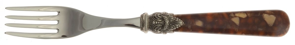 Napoleon-Tortoise (Stainless) Fork by EME Flatware-1