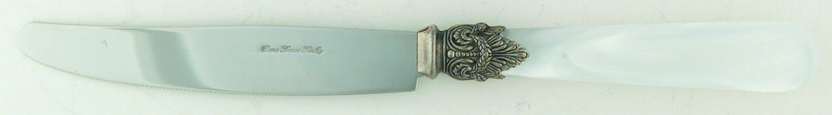 Napoleon-Pearl White (Stainless) New French Hollow Knife by EME Flatware-1