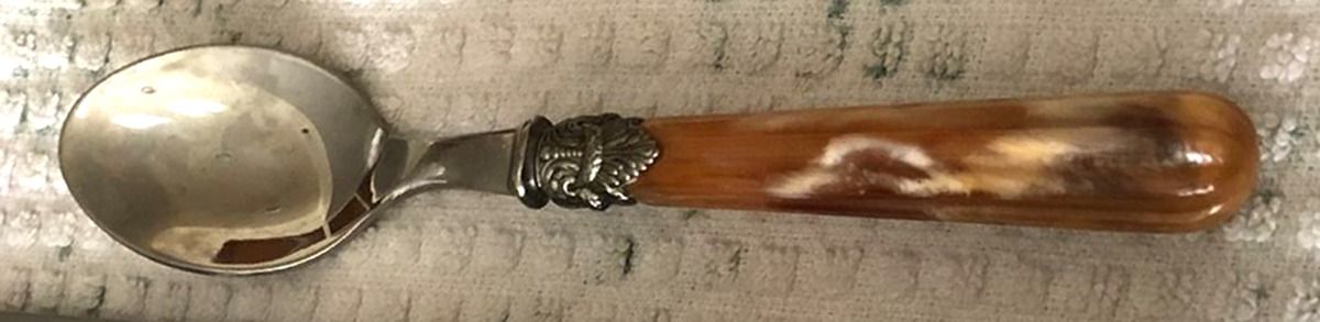 Versailles-Caramel (Stainless) Teaspoon by EME Flatware-1