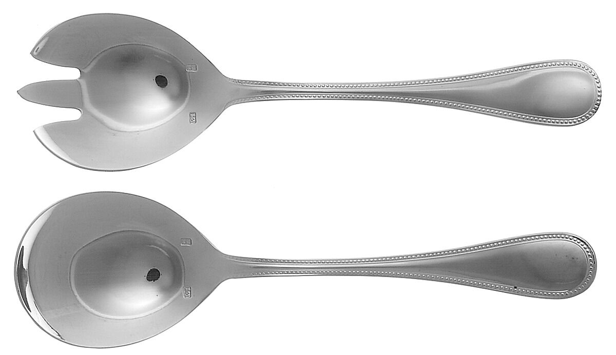Chatelet (Stainless, Glossy) (2 Pc) Solid Salad Set by Eternum-1
