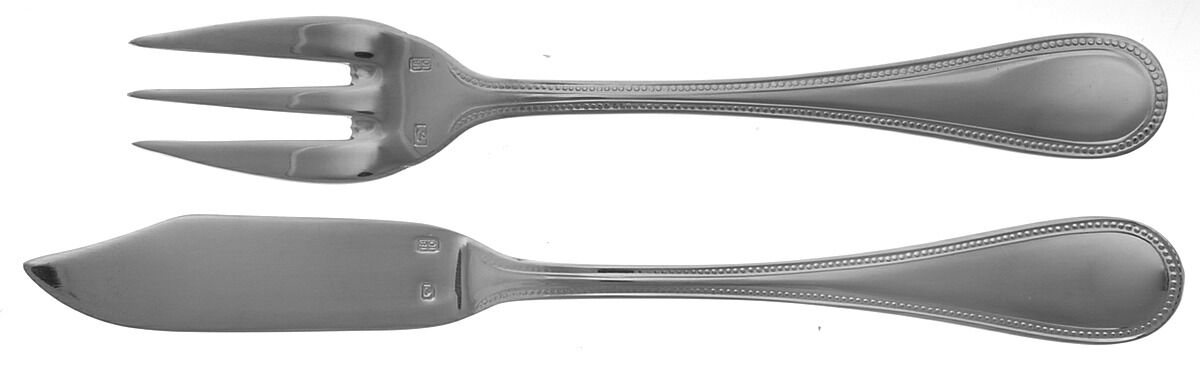 Chatelet (Stainless, Glossy) Individual Fish Knife & Fork Set by Eternum-1