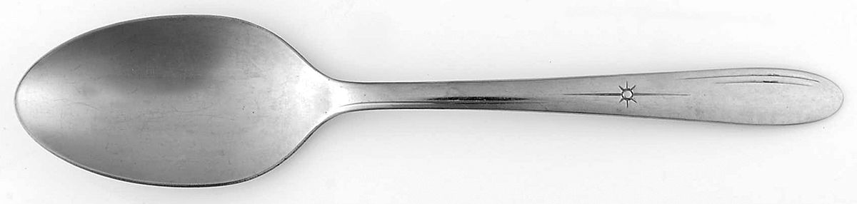 EVR1 (Stainless, USA) Place/Oval Soup Spoon by Everlasting-1
