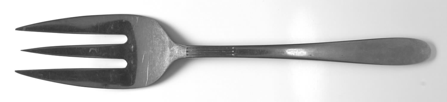 EMS6 Large Solid Cold Meat Serving Fork by Empress-1