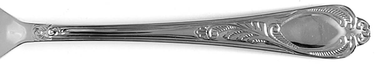 Golden Embassy (Gold Electroplate) Solid Salad Serving Fork by Estia-1