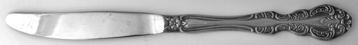 Lady Astor (Stainless) Modern Solid Knife by Ekco Silver-1