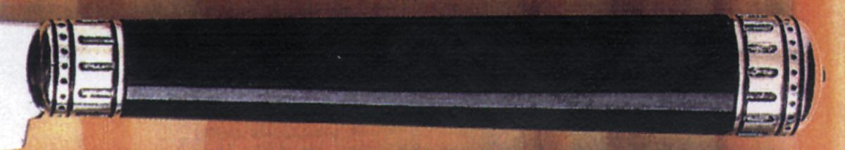 Italia-Ebony (Stainless) New French Hollow Knife by EME Flatware-1