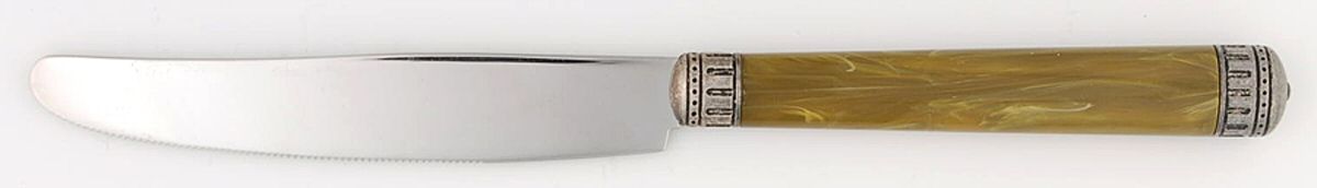 Italia-Olive Green (Stainless) New French Hollow Knife by EME Flatware-1