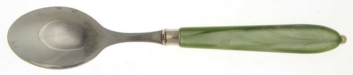 Vendome-Pearl Green (Stainless) Place/Oval Soup Spoon by EME Flatware-1