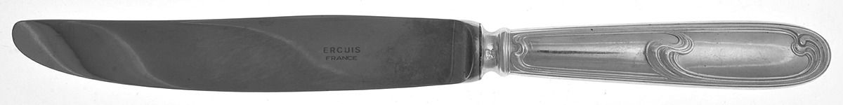 Mousseline (Silverplate) Modern Hollow Knife by Ercuis-1