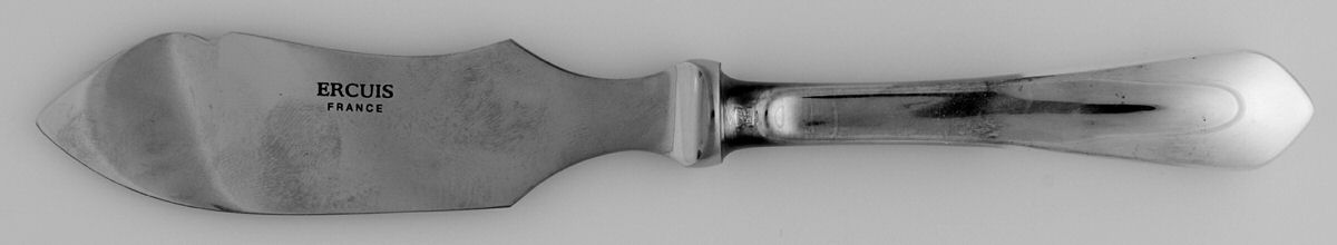 Citeaux (Silverplate) Hollow Handle Master Butter Knife by Ercuis-1