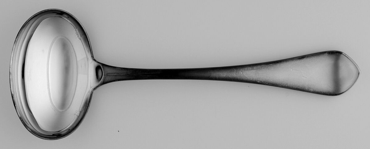 Citeaux (Silverplate) Solid Gravy Ladle by Ercuis-1
